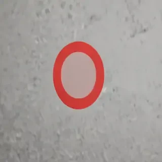 red circle