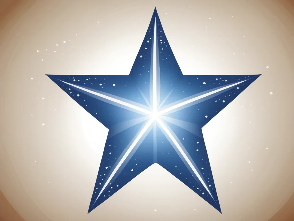 christmas star clipart