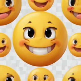 smiling emoji transparent