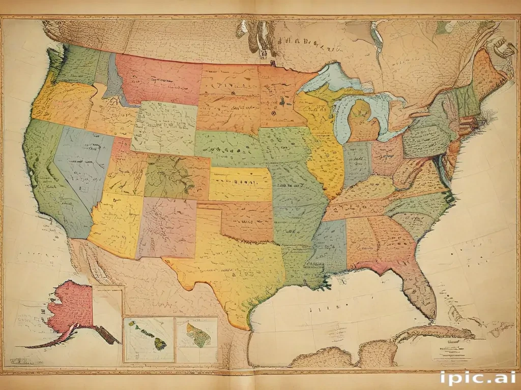 map of the united states
