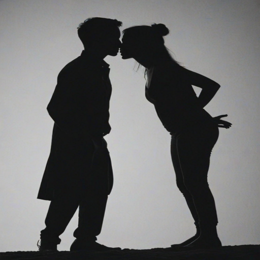 couple silhouette