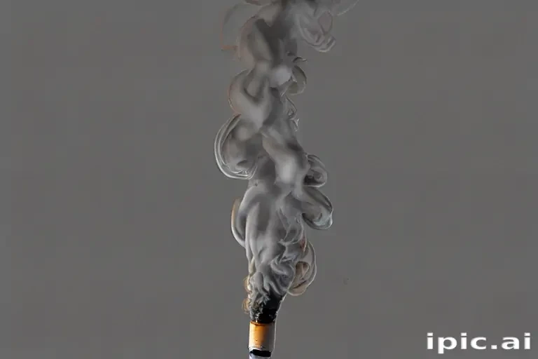 smoke no background