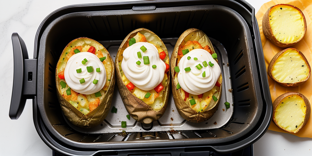 twice baked potatoes air fryer