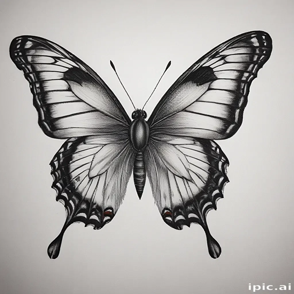 buterfly drawings