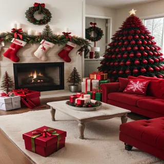 christmas pics aesthetic