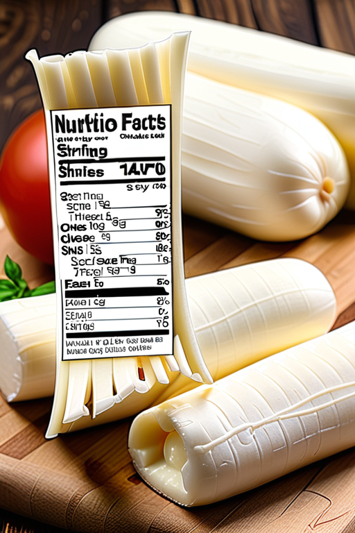 mozzarella string cheese nutrition facts