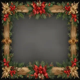 christmas frame clipart