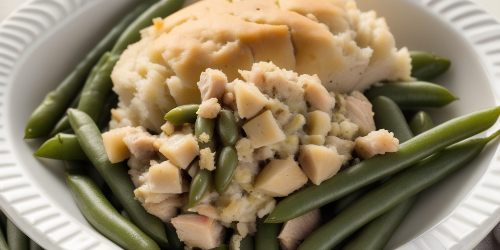 crock pot chicken stuffing green beans