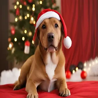 dog christmas backgrounds