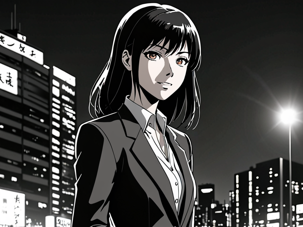 Ai Image Generator - Ai Art Generator - High Quality and 100% Unique Images  - iPic.Ai cute love smile manga beautiful girl anime 2d ghost in a shell,  action, dramatic, ghibli, blazer,