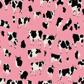 pink cow print wallpaper