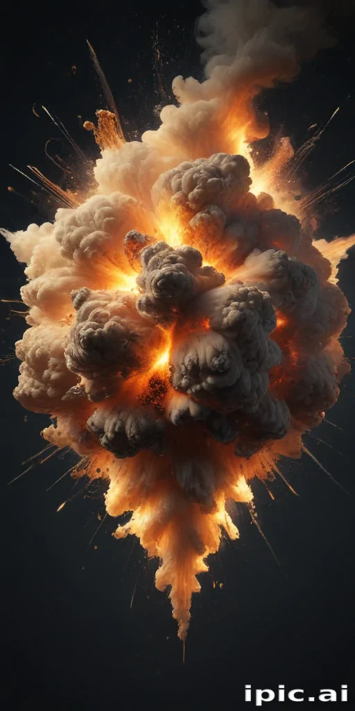 explosion transparent background