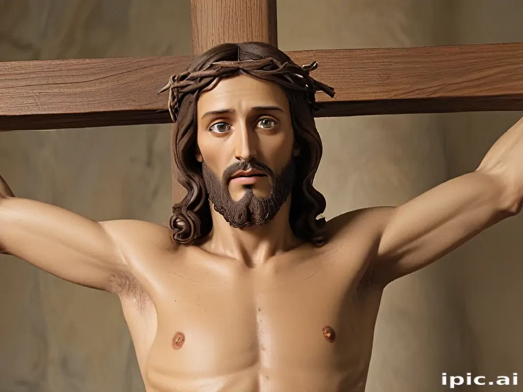 image of jesus on the cross