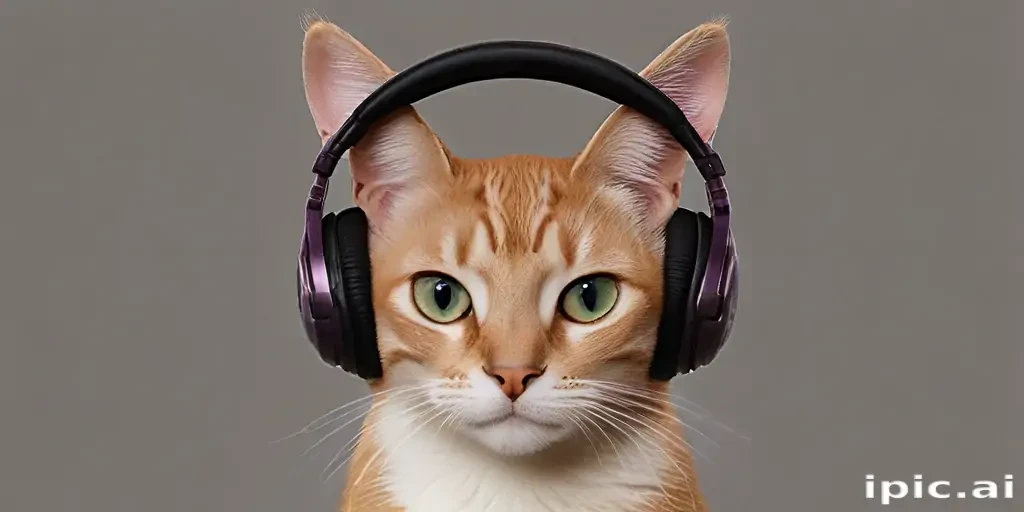 cat headphones png