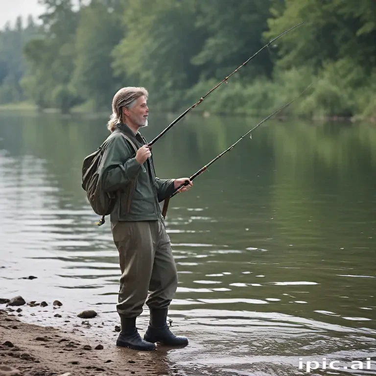rod in fishing