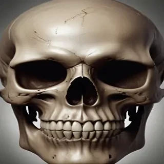 skull face png