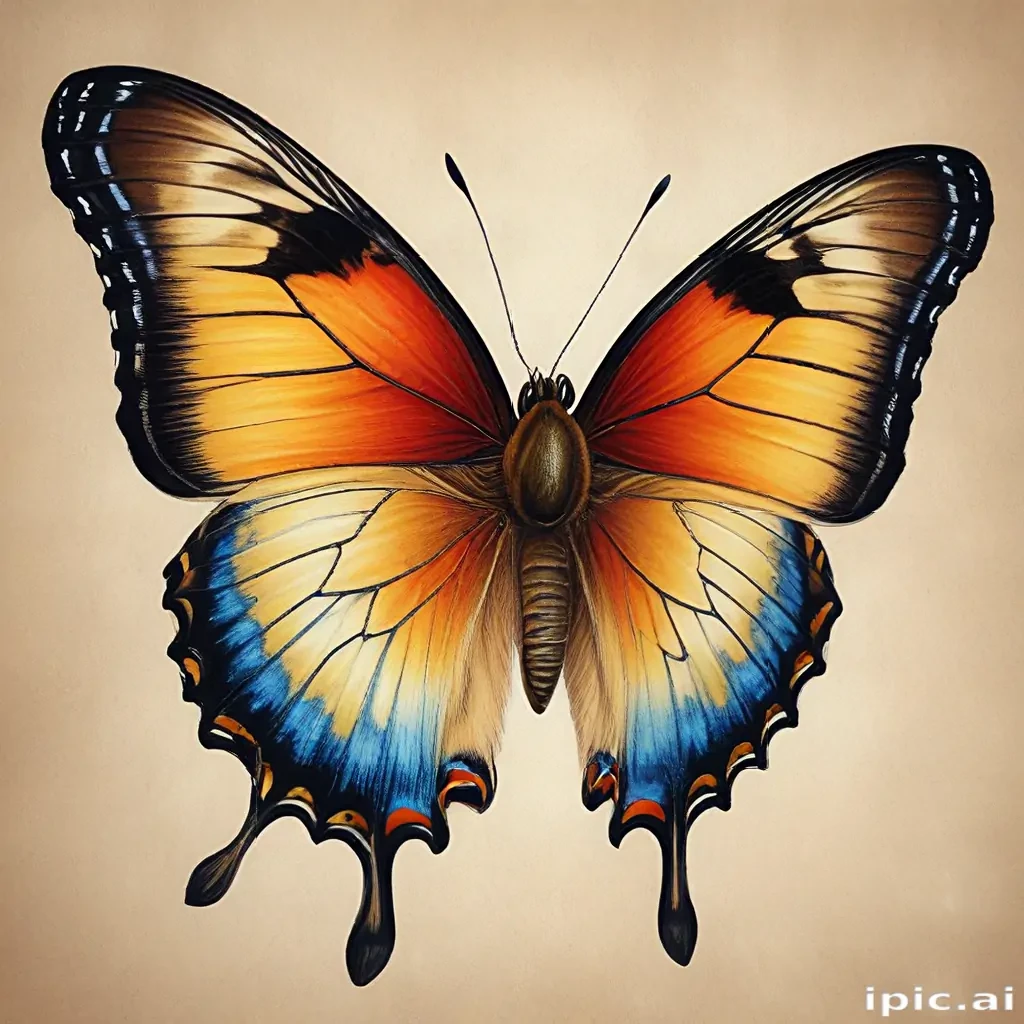 images of drawings of butterflies