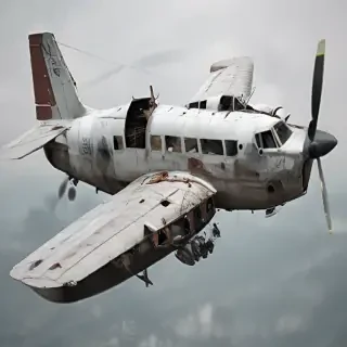 crashed plane png