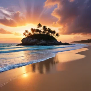 beach iphone background
