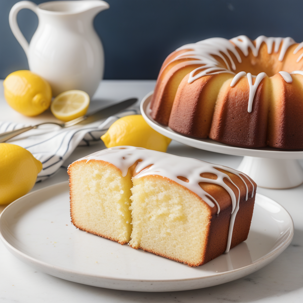 4 ingredient lemon pound cake