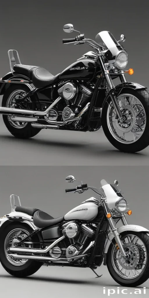 motorcycle clipart black and white