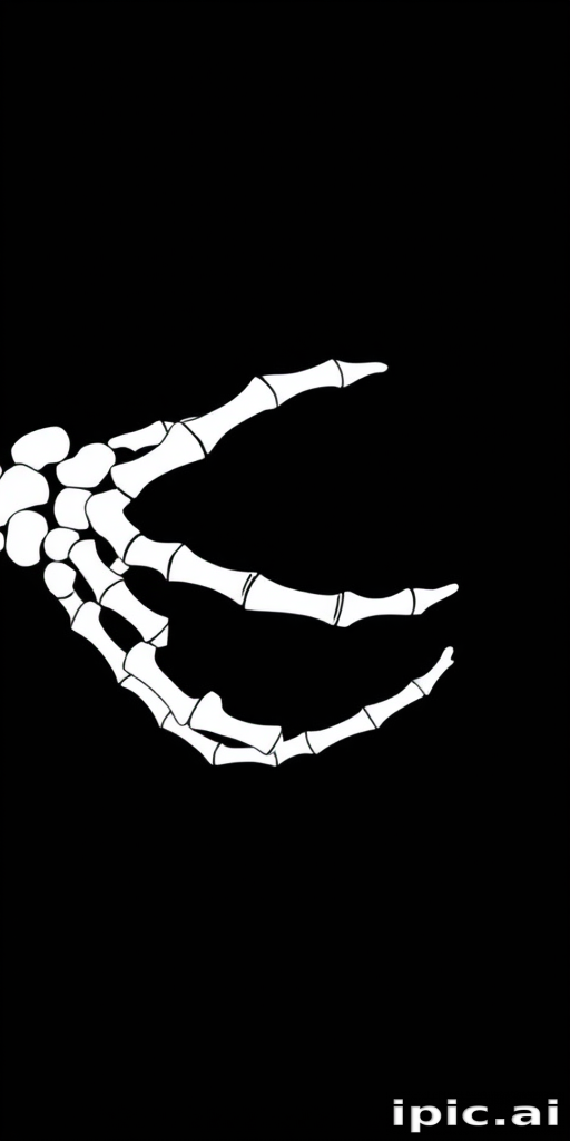 skeleton hands png