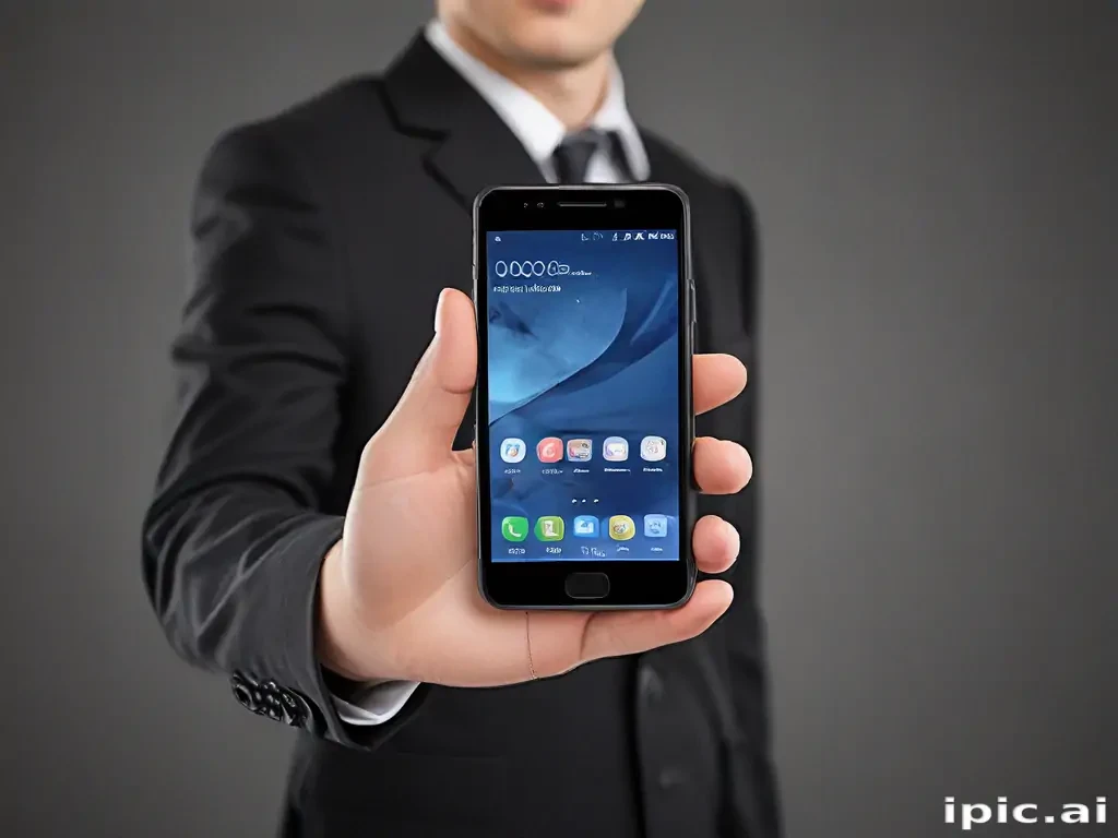 hold phone png