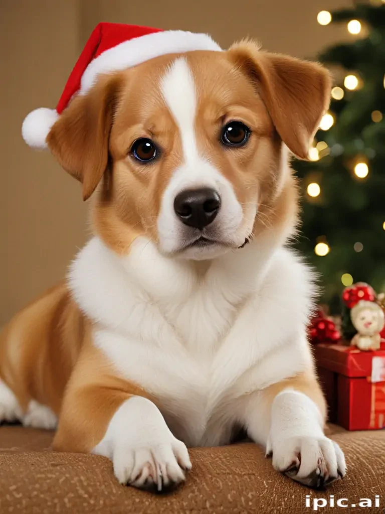 christmas wallpaper dogs