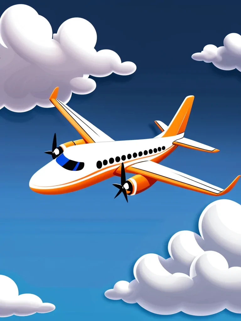 plane cartoon png