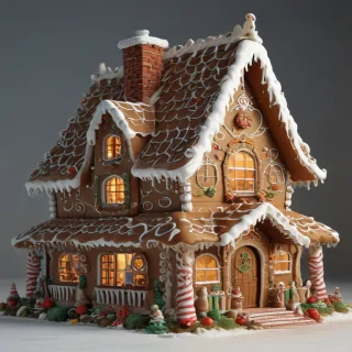 gingerbread house png