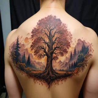 background tattoo