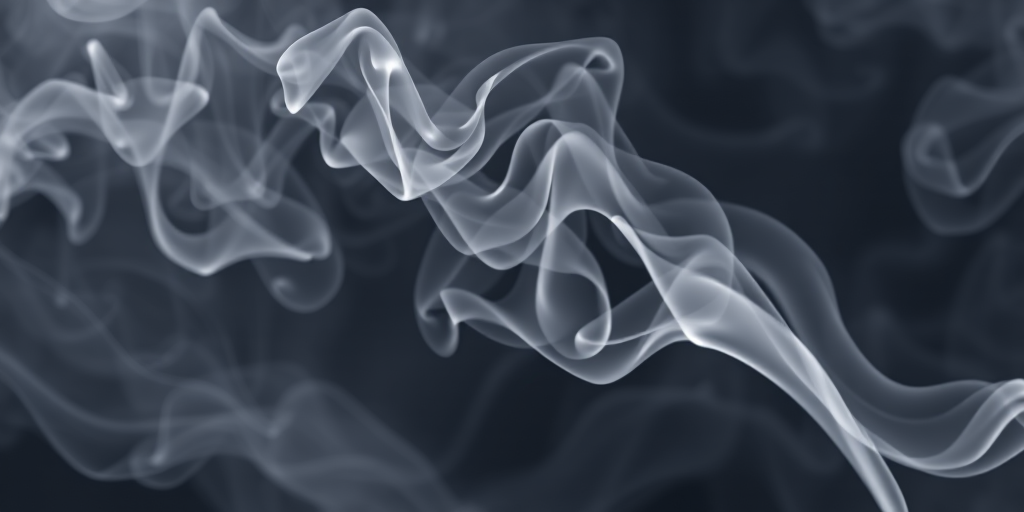 smoke no background