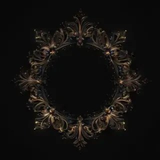 black png background