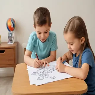 kids drawing