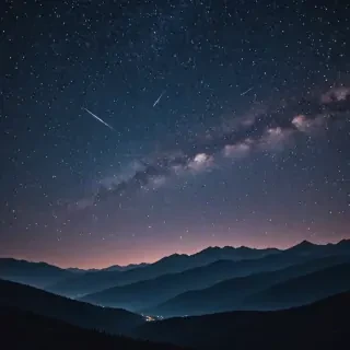 starry background aesthetic