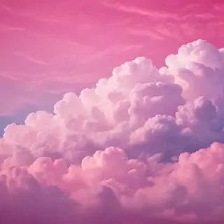 pink cloud background