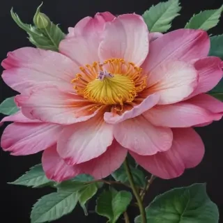 flower drawings color
