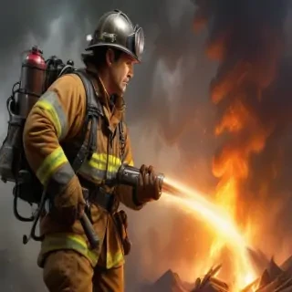 wallpaper fireman