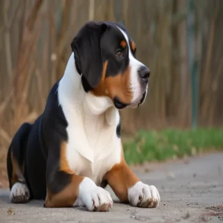 greater swiss mountain dog