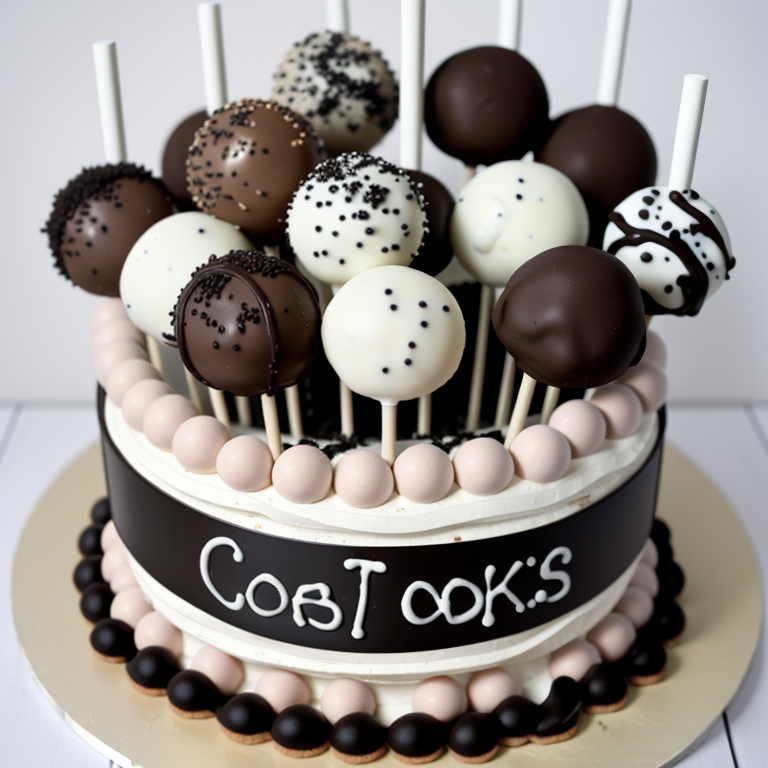cookies and cream cake pops