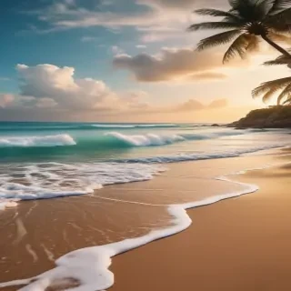 aesthetic beach background