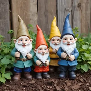 garden gnomes