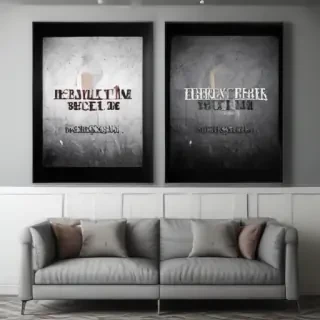 free wall art mockups
