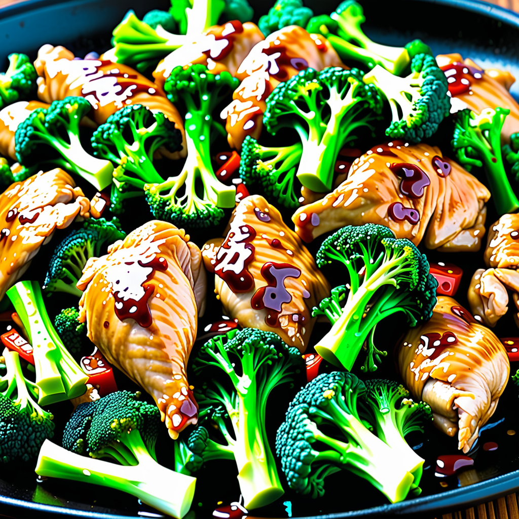 chinese chicken and broccoli nutrition information