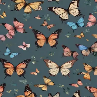aesthetic wallpaper butterfly