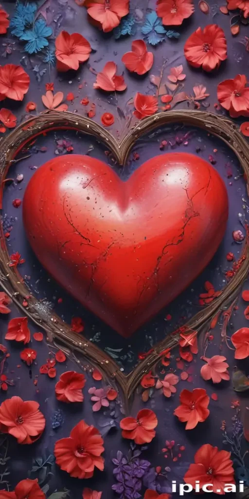heart aesthetic background
