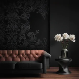 black wallpaper for phone