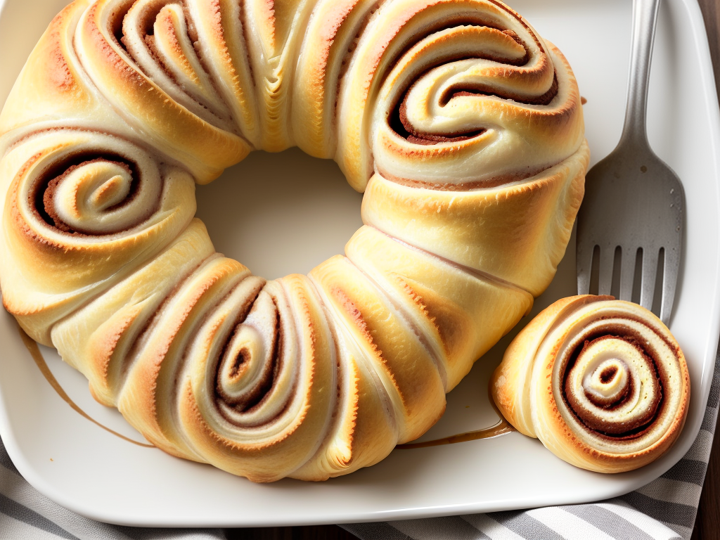 crescent roll cinnamon roll recipe