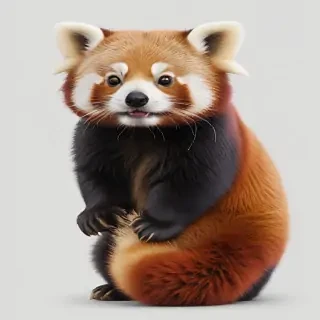 red panda png