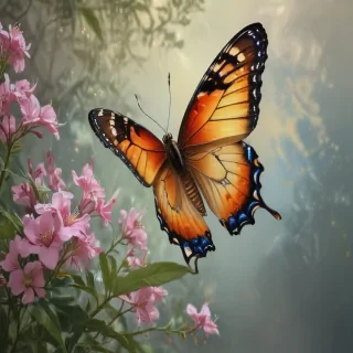 butterfly draing
